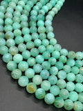 Chrysoprase Round Beads • 10 mm Size • Code #01 • AAAA quality • Length 40 Cm • Natural Chrysoprase beads • Origin Australia