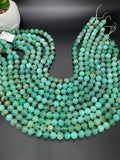 Chrysoprase Round Beads • 10 mm Size • Code #03 • AAAA quality • Nice Green Color • Natural Chrysoprase beads • Origin Australia