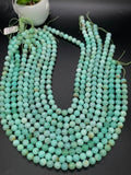 Chrysoprase Round Beads • 8 mm Size • Code #06 •  AA quality • Length 40 Cm • Natural Chrysoprase beads • Origin Australia