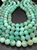 Chrysoprase Round Beads • 11 mm Size • Code #09 • AAA quality • Length 40 Cm • Natural Chrysoprase beads • Origin Australia