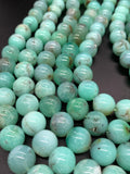 Chrysoprase Round Beads • 14- 14.50 mm Size • Code #15 • AAA quality • Length 40 Cm • Natural Chrysoprase beads • Origin Australia