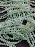 Chrysoprase Round Beads • 3 mm Size • AAA quality • Length 40 Cm • Natural Chrysoprase beads • Origin Australia