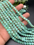 Chrysoprase Round Beads • 5.5 mm Size • AAA quality • Length 40 Cm • Natural Chrysoprase beads • Origin Australia