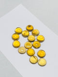 11MM Beer Quartz Cabochons, AAA Quality , Pack of 2 Pcs. Loose cabochon