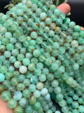 Chrysoprase Round Beads • 7 mm Size • AA quality • Length 40 Cm • Natural Chrysoprase beads • Origin Australia