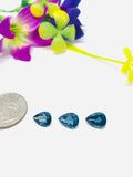 Blue Topaz Faceted Pear - 7x10 mm Size -  AAA Quality  - Pack 1 Piece -  Natural London Blue Topaz Stone -  Loose gemstone