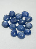 10X12MM Kyanite Oval Cabochons, Kyanite Cabs, Super Fine Quality Cabs, Pack of 4 pc.