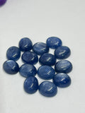 10X12MM Kyanite Oval Cabochons, Kyanite Cabs, Super Fine Quality Cabs, Pack of 4 pc.