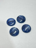 18MM Kyanite Round Cabochons, Kyanite Cabs, Super Fine Quality Cabs, Pack of 1 pc.