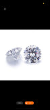 7MM white Moissanite faceted round , Pack of 1 PCs, Moissanite faceted with certificate, weight 1.00 carat, color-D, clarity VVS1