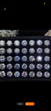 4MM white Moissanite faceted round , Pack of 1 PCs, Moissanite faceted loose stone