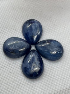 15X20 MM Kyanite Pear Cabochons, Kyanite Cabs, Super Fine Quality Cabs,Pack of 1 pc.