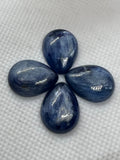 15X20 MM Kyanite Pear Cabochons, Kyanite Cabs, Super Fine Quality Cabs,Pack of 1 pc.