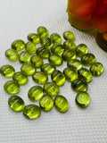 Peridot Oval 8X10MM Cabochons, AA Quality , Pack of 1 Pcs. natural peridot .