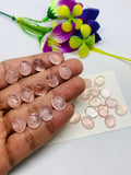 Morganite Oval Cabochon • 10x14 mm Size • Pack of 1 Pcs • AAA Quality • Natural Morganite Cabochon • Morganite Cabs