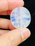 Moonstone Cabochon Code D16-D21 • AAA Quality • 100% Natural Rainbow Moonstone Cabochon • Moonstone Cabs • Origin India