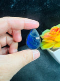 Labradorite Cabochon Code# B7-B12 Blue Color AAA Quality - Natural Labradorite Cabs - Labradorite Stone