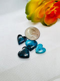 Shattuckite Cabochon Code #S29 Natural gemstone cabochon- pack of 4 pieces, 8.4G - Natural Shattuckite Cabs