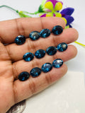 Blue Topaz Faceted Oval - 8x10 mm Size - AAA Quality - Pack 1 Piece - Natural London Blue Topaz Stone - Loose gemstone