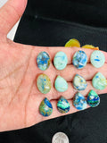 Australian Opal Cabochon- code A1-A12 Australian opal cabs. Natural Australian Opal. Loose gemstone cabs.