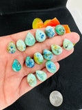 Australian Opal Cabochon- code A13-A27 Australian  opal cabs. Natural Australian Opal. Loose gemstone cabs.