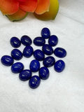 8X10MM Lapis Lazuli Cabochon | Pack of 5 Pcs | AAA Quality | Lapis Cabochons | Lapis oval Cabochons | Lapis Golden Pyrite,