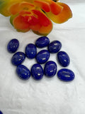 13X18 MM Lapis Lazuli Cabochon | Pack of 1 Pcs | AAA Quality | Lapis Cabochons | Lapis oval Cabochons | Lapis Golden Pyrite,