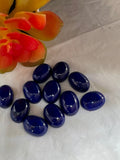 13X18 MM Lapis Lazuli Cabochon | Pack of 1 Pcs | AAA Quality | Lapis Cabochons | Lapis oval Cabochons | Lapis Golden Pyrite,