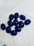 13X18 MM Lapis Lazuli Cabochon | Pack of 1 Pcs | AAA Quality | Lapis Cabochons | Lapis oval Cabochons | Lapis Golden Pyrite,