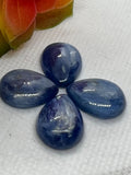 15X20 MM Kyanite Pear Cabochons, Kyanite Cabs, Super Fine Quality Cabs,Pack of 1 pc.