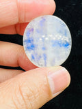 Moonstone Cabochon Code D16-D21 • AAA Quality • 100% Natural Rainbow Moonstone Cabochon • Moonstone Cabs • Origin India