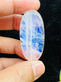 Moonstone Cabochon Code D16-D21 • AAA Quality • 100% Natural Rainbow Moonstone Cabochon • Moonstone Cabs • Origin India
