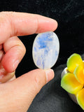 Moonstone Cabochon Code D16-D21 • AAA Quality •  100%  Natural Rainbow Moonstone Cabochon • Moonstone Cabs • Origin India