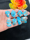 Turquoise copper Cabochon • Code A23-A30 • AAA Quality • Natural Turquoise Cabs • Perfect for Jewelry Making