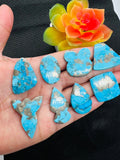 Turquoise copper Cabochon • Code A31-A38 •  AAA Quality • Natural Turquoise Cabs •  Perfect for Jewelry Making