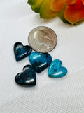 Shattuckite Cabochon Code #S29 Natural gemstone cabochon- pack of 4 pieces, 8.4G - Natural Shattuckite Cabs