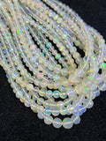 Ethiopian Opal faceted Round 4-7M Beads,16 Inches Strand,Superb Quality,Natural Ethiopian Opal faceted,Precious gemstone, graduated strand