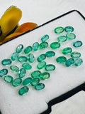 Emerald 4X6 MM Oval Faceted Cut - Pack of 1 Pcs - Natural Emerald Cut loose Stone - Origin Zambia,AAA grade