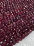 Pink Tourmaline 5MM Smooth Round beads. Fine quality beads , Length 15 Inch, origin Tanzania, Genuine Pink tourmaline beads.