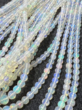 Ethiopian Opal faceted Round 4-7M Beads,16 Inches Strand,Superb Quality,Natural Ethiopian Opal faceted,Precious gemstone, graduated strand