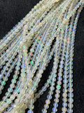 Ethiopian Opal faceted Round 4-7M Beads,16 Inches Strand,Superb Quality,Natural Ethiopian Opal faceted,Precious gemstone, graduated strand