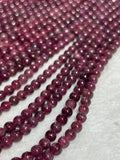 Pink Tourmaline 5MM Smooth Round beads. Fine quality beads , Length 15 Inch, origin Tanzania, Genuine Pink tourmaline beads.