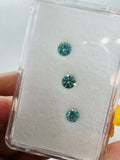5MM Blue Moissanite faceted round , Pack of 1 PCs, Moissanite faceted with certificate, clarity VVS1