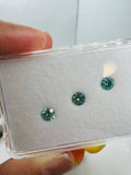 5MM Blue Moissanite faceted round , Pack of 1 PCs, Moissanite faceted with certificate, clarity VVS1
