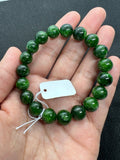 Chrome Diopside 10MM Round bracelet, Very good quality Stretch Bracelet, length 7.5”, code #2