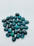 Chrysocolla Cabochon 8X10mm Size - Pack of 4 Pcs - AAA Quality - Natural chrysocolla cabs - Chrysocolla Oval Cabochon