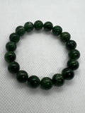Chrome Diopside 10.8MM Round bracelet, Very good quality Stretch Bracelet, length 7.5”, code #3, gram 36.3