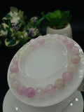 Kunzite Bracelet - 9 mm Size - Code #K8-  7.5 Inch Length - 5A Quality - Beautiful Purple Color - Natural Kunzite Round Beaded Bracelet