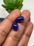 Tanzanite Cabochon - Code # M5 to M8 - AAA Quality - Natural Tanzanite Cabochon - Tanzanite Loose Stone - Tanzanite Cabs