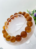 Andesine Bracelet Code# A16 - Size 12 mm - AAA Quality length 7.5 Inch Origin Tibet - Natural Andesine Round Bracelet